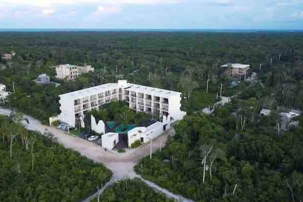 Апартаменты Lujoso Departamento Con Jacuzzi Privado Тулум