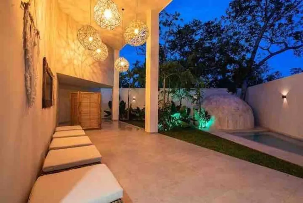Апартаменты Lujoso Departamento Con Jacuzzi Privado Тулум Мексика